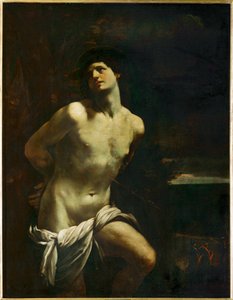 Saint Sebastien martyre dans un paysage - Święty Sebastian w krajobrazie ...