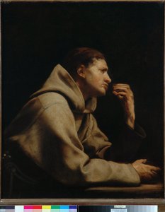 Franciszkanin (olej na płótnie)