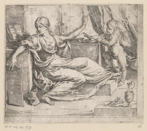 Alegoria uczenia się autorstwa Guido Reni