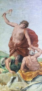 Freski sufitowe sali weselnej Aldobrandinich, przedstawiające sceny z opowieści Samsona (fresk) autorstwa Guido Reni