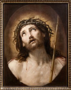 Chrystus z trzciną, znany również jako Ecce Homo, ok. 1639-40 (olej na płótnie) autorstwa Guido Reni
