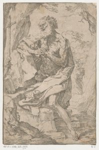 Święty Hieronim na pustkowiu autorstwa Guido Reni