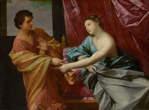 Józef i żona Potifara autorstwa Guido Reni