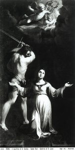 Męczeństwo św. Cecylii, ok. 1603 autorstwa Guido Reni