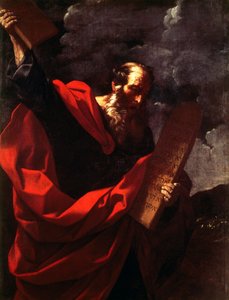 Mojżesz z tablicami prawa autorstwa Guido Reni