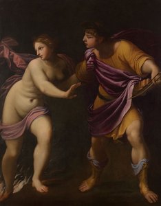 Orfeusz i Eurydyka autorstwa Guido Reni