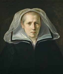 Portret Matki Ginevry Pucci, ok. 1610 (olej na płótnie) autorstwa Guido Reni