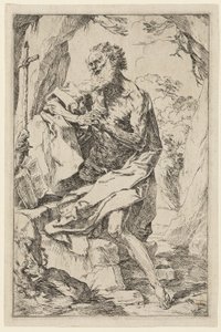 Święty Hieronim autorstwa Guido Reni