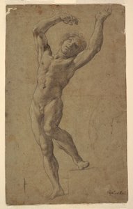 Studium dla św. Sebastiana, Muzeum Pomarici Santomasi, Apulia, Włochy autorstwa Guido Reni