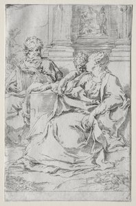 Święta Rodzina. autorstwa Guido Reni