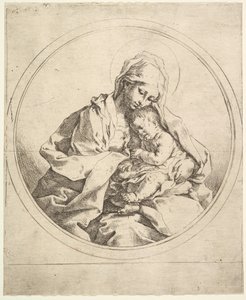 Madonna z Dzieciątkiem w Okrągłym. autorstwa Guido Reni