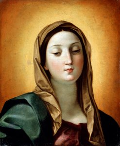 Dziewica, koniec XVI lub XVII w. autorstwa Guido Reni