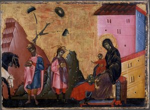 Adoracja Trzech Króli, c. 1280