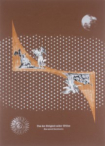 Involuntary Bliss, Thus Spoke Zarathustra, 2025 (drzeworyt i sitodruk) autorstwa Guilherme Pontes
