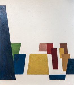 Las Meninas Suprematistas, 2018 (olej na płótnie) autorstwa Guilherme Pontes