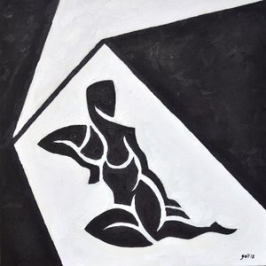 Lygia Nº4, 2014 (olej na płótnie) autorstwa Guilherme Pontes