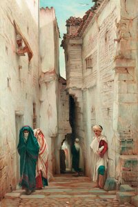 Tajny wielbiciel, 1873 autorstwa Guillaume Charles Brun