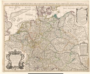 Mapa Niemiec
