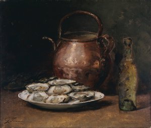 Ostrygi i Chablis autorstwa Guillaume Fouace