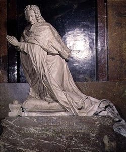 Grób kardynała Guillaume Dubois (1656-1723) 1705 (marmur)