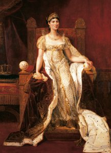 Portret Józefiny Bonaparte, Guillaume Guillon Lethiere, olej na płótnie