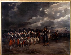 Un drums de la Garde Imperiale - Obraz Guillaume Regamey (1837-1875)