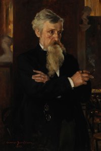 Portret dziennikarza Augusta Schaumana autorstwa Gunnar Berndtson