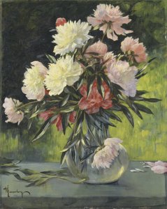 Piwonie, 1898 autorstwa Gunnar Gunnarson Wennerberg