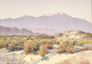 San Jacinto (w/c na papierze) autorstwa Gunnar Widforss