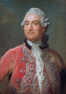 Charles Gravier (1719-87) Hrabia Vergennes, 1771-74 (pastel na papierze)