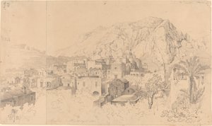 Widok na Capri autorstwa Gustaf Wilhelm Palm