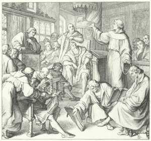 Debata w Lipsku, Andreas Karlstadt, Johann Eck i Martin Luther, 1519