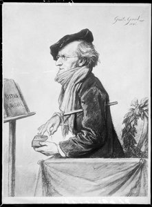 Richard Wagner autorstwa Gustav Gaul
