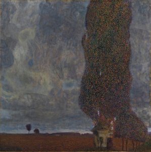 Zbliża się burza z piorunami Duża Topola II, 1903 r. autorstwa Gustav Klimt