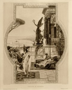 Teatr antyczny w Taorminie autorstwa Gustav Klimt