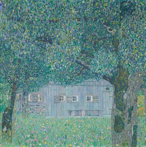 Dom wiejski w Górnej Austrii autorstwa Gustav Klimt
