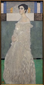 Margaret Stonborough Wittgenstein. Obraz Gustava Klimta (1862-1918), olej na płótnie 1905. Sztuka austriacka, początek XX wieku, symbolika. Neue Pinakothek, Monachium (Niemcy). autorstwa Gustav Klimt