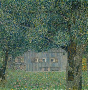 Dom wiejski w Górnej Austrii autorstwa Gustav Klimt