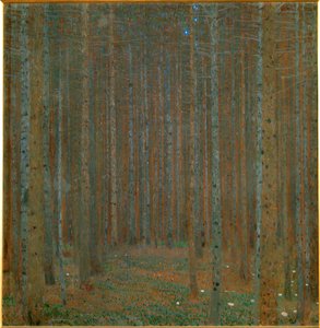Pineforest autorstwa Gustav Klimt