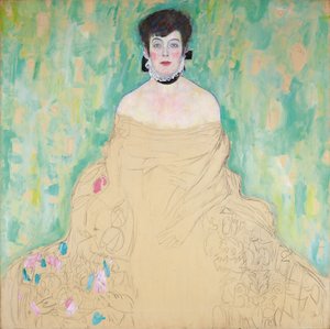 Portret Amalie Zuckerkandl, 1916-1918. autorstwa Gustav Klimt