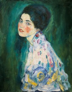 Portret młodej kobiety autorstwa Gustav Klimt