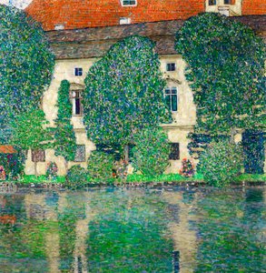 Schloss Kammer nad jeziorem Attersee III, 1910 autorstwa Gustav Klimt