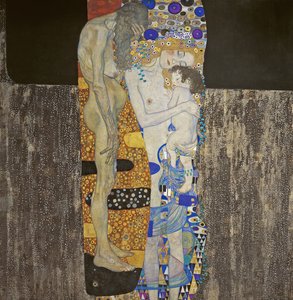 Trzy wieki kobiety autorstwa Gustav Klimt
