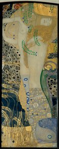 Węże wodne autorstwa Gustav Klimt