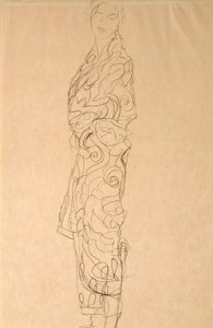 Kobieta w kimonie autorstwa Gustav Klimt