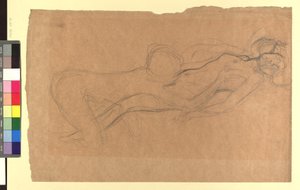 Zwei Frauenakte autorstwa Gustav Klimt