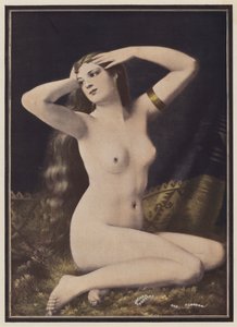 Przyjemności lata (kolor lito) autorstwa Gustave Henri Eugene Delhumeau