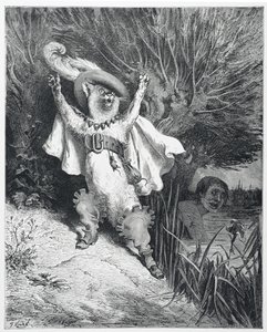 Kot w butach autorstwa Gustave (after) Dore