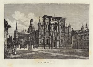 Kartuzja Pawii autorstwa Gustave Bauernfeind
