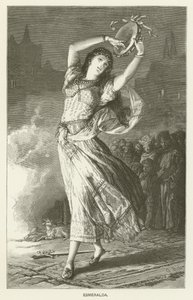 Esmeralda autorstwa Gustave Brion
